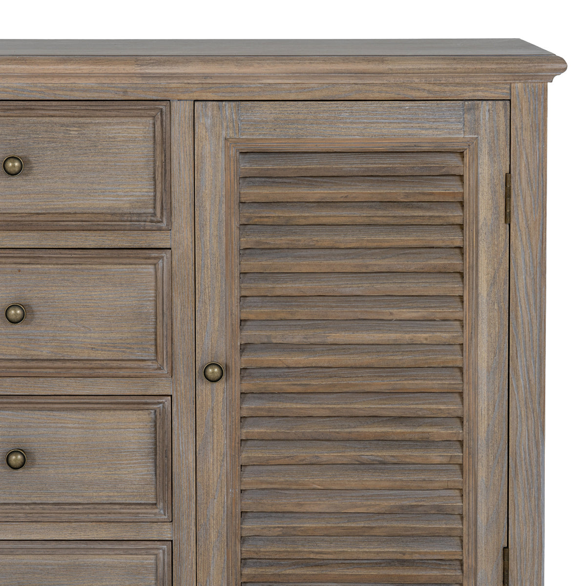 Delphine Large Dresser Base with 2 Doors & 4 Drawers .