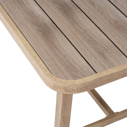 Harlow Collection Outdoor 6 Seater Dining Set