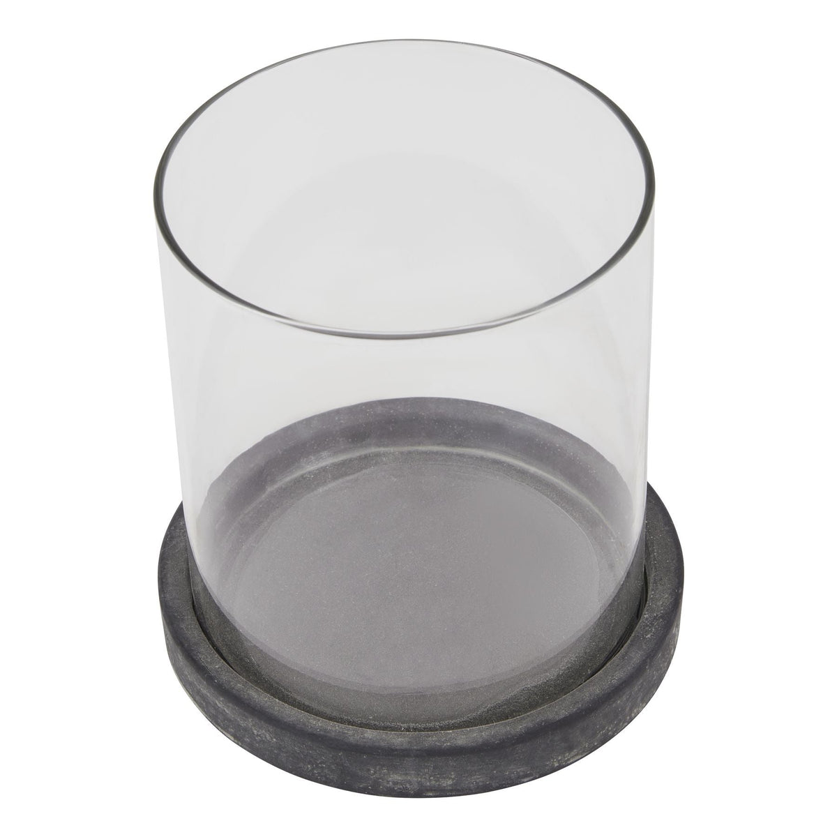 Amalfi Grey Hurricane LanternSmall.