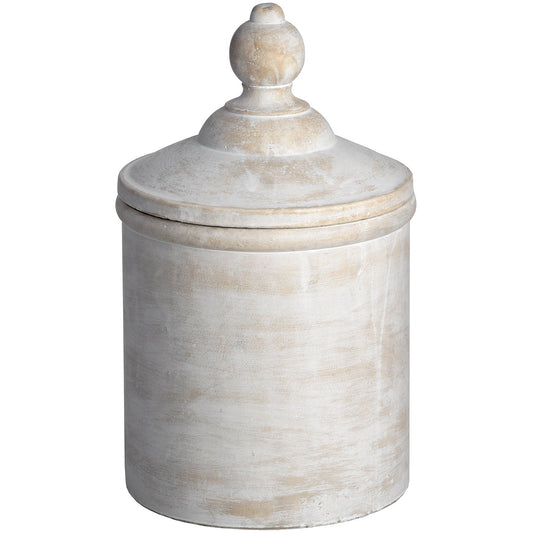 Antique White CannisterSmall.