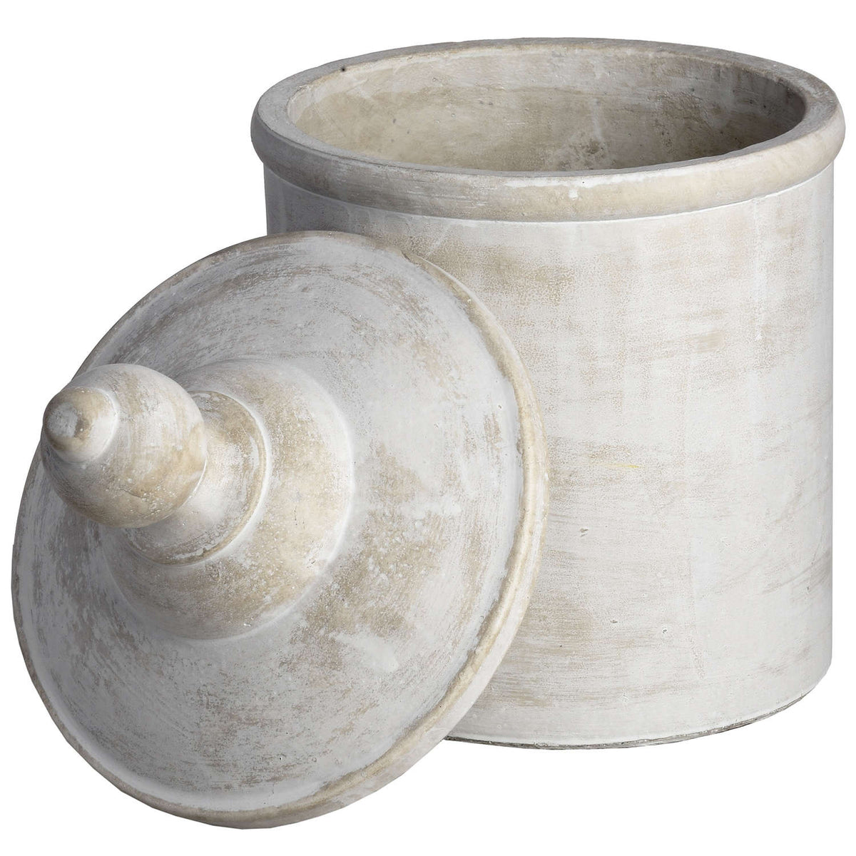 Antique White CannisterSmall.
