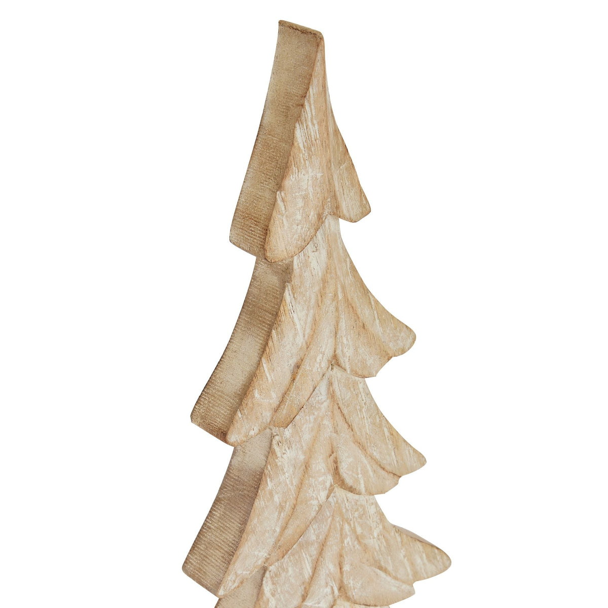 Carved Wood Christmas TreeSmall.