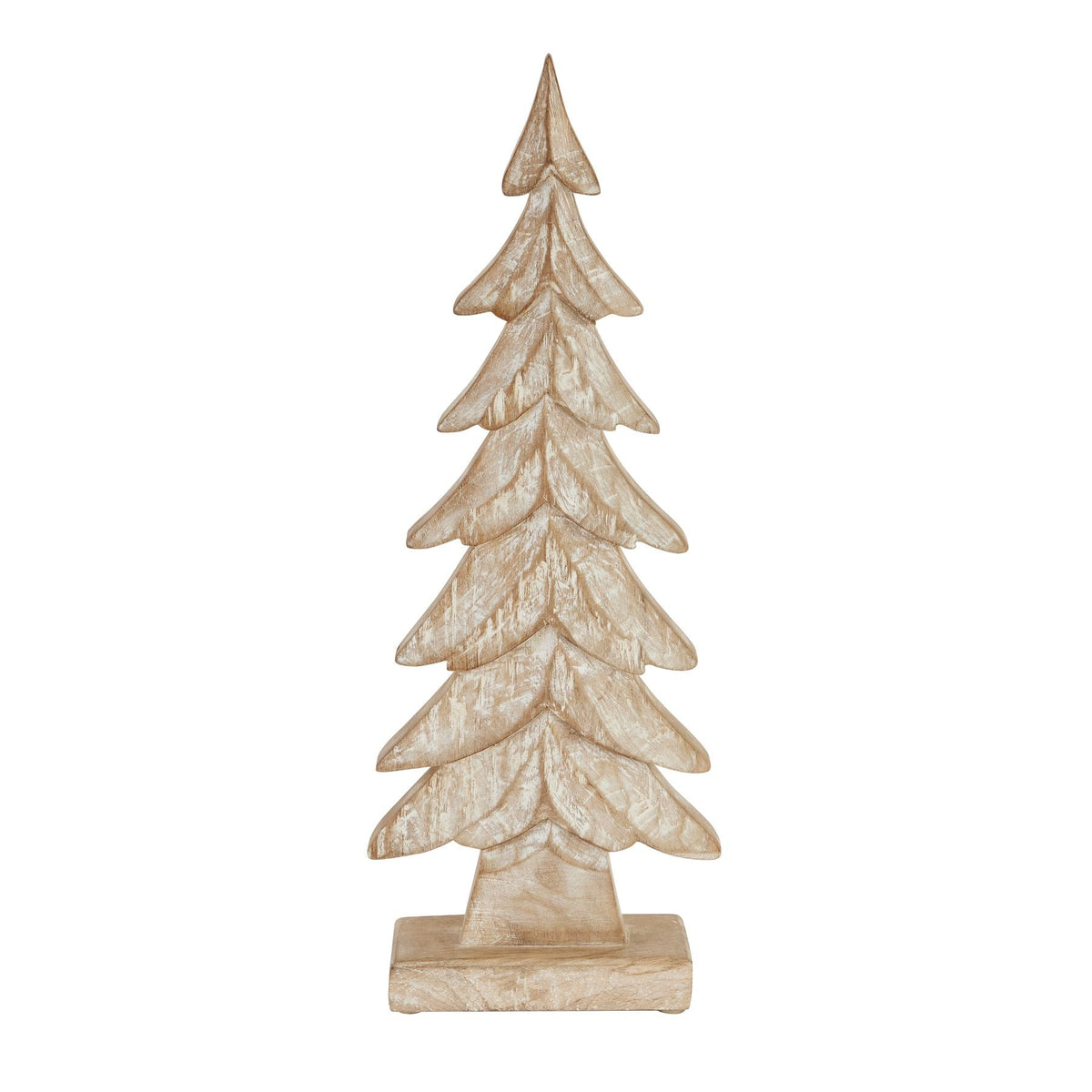 Carved Wood Large Christmas TreeSmall.