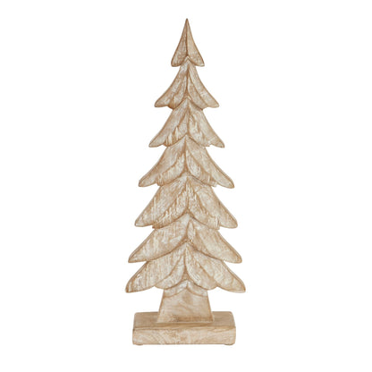 Carved Wood Large Christmas TreeSmall.