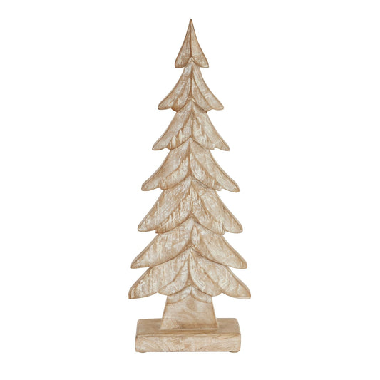 Carved Wood Large Christmas TreeSmall.