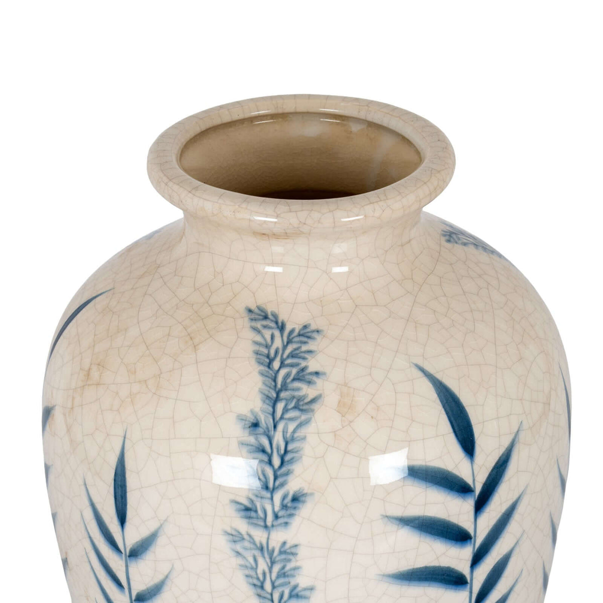 Classic Blue Flora Juniper VaseSmall.