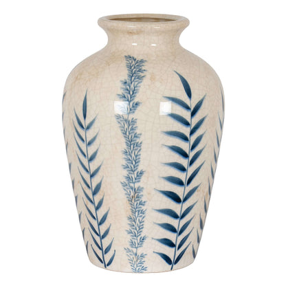 Classic Blue Flora Juniper VaseSmall.