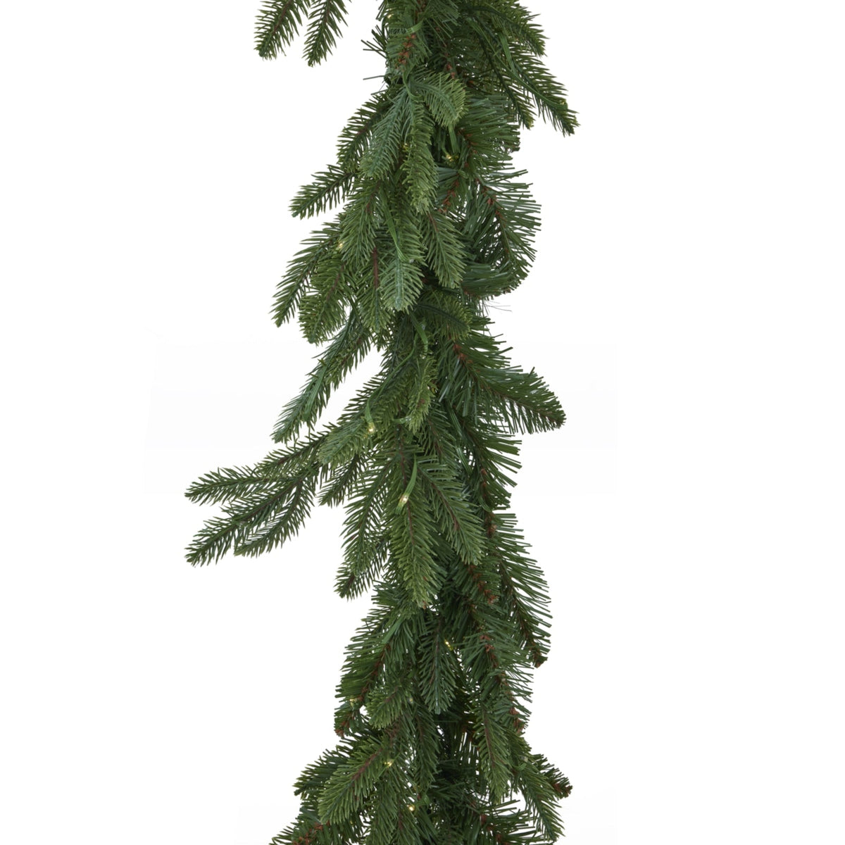 Green Pre-Lit Woodland 200 Led Fir Christmas GarlandSmall.