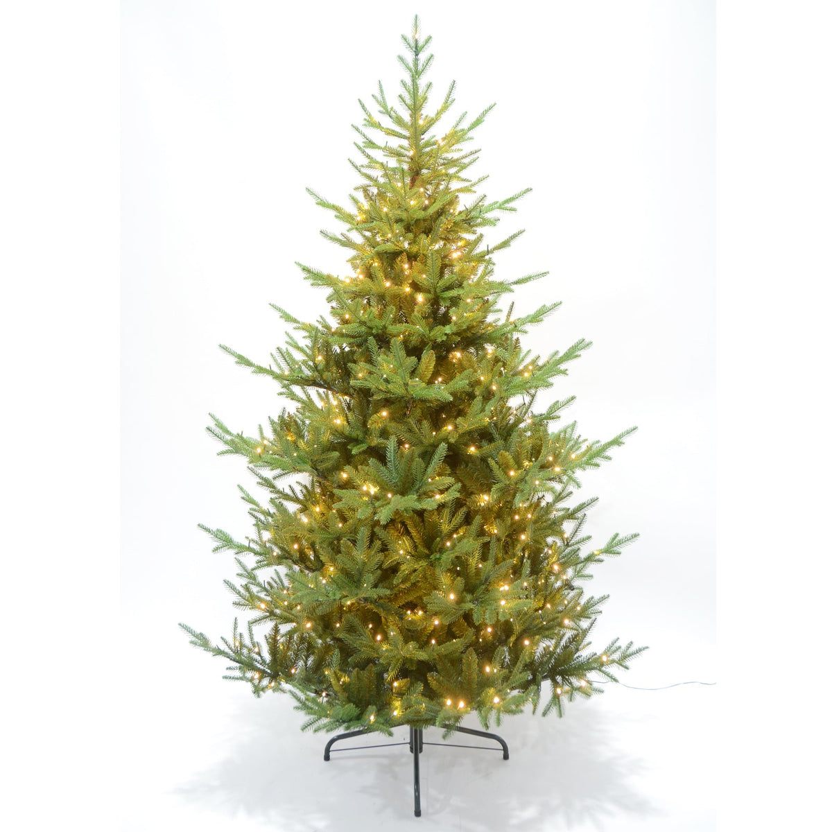 Green Spruce 7Ft Pre Lit 500 Led Christmas TreeSmall.