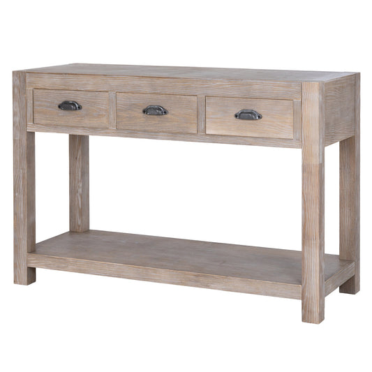 Haldon Collection 3 Drawer Console TableLarge.