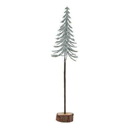 Large Snowy Spindle Tree In Wood LogSmall.