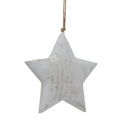 Large Whitewashed Rustic Hanging StarSmall.