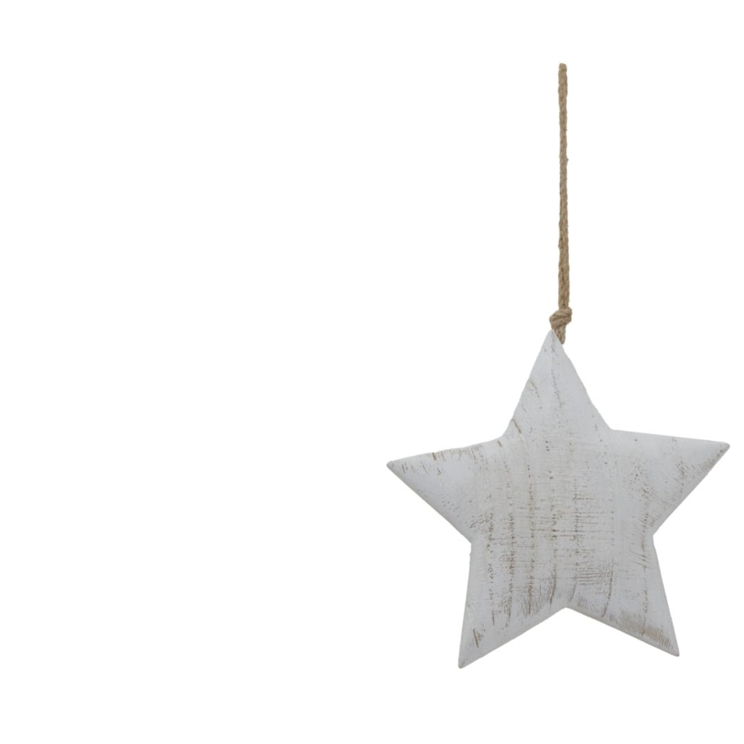 Large Whitewashed Rustic Hanging StarSmall.