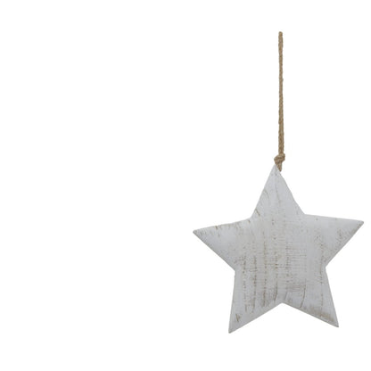 Large Whitewashed Rustic Hanging StarSmall.