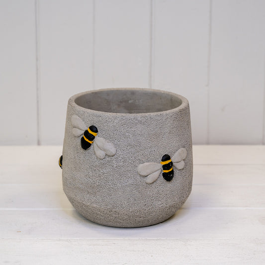 Cement Bee Planter