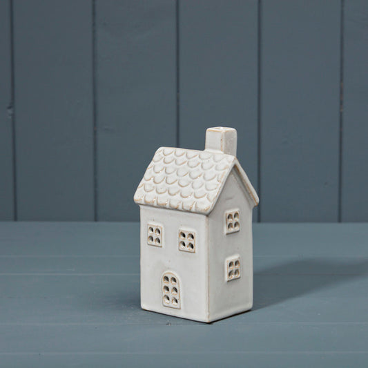 Ceramic House Tealight Holder