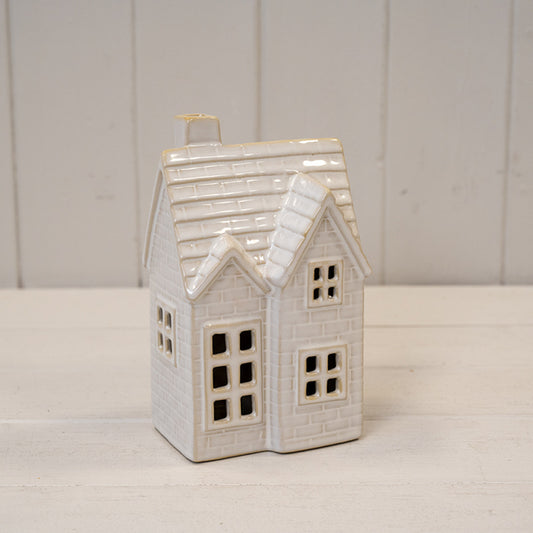 Medium Glazed Ceramic Tiled LED House