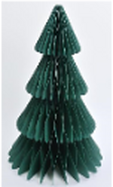Dark Green Paper Christmas Tree