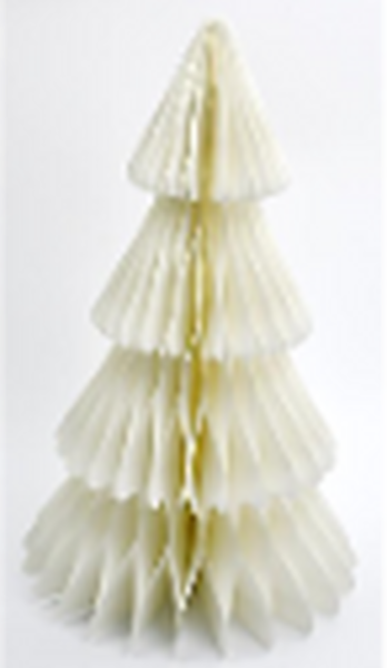 Winter White Paper Christmas Tree