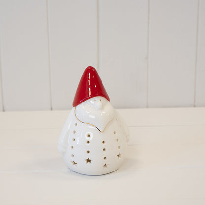 Medium LED Santa Ornament