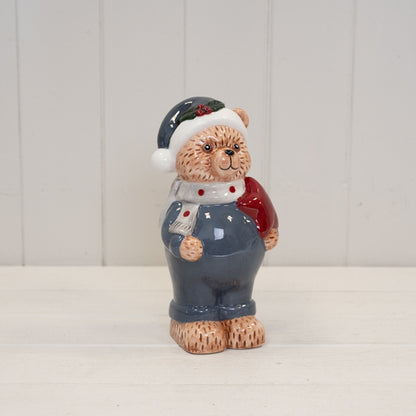 Satchville Bear in Winter Blue