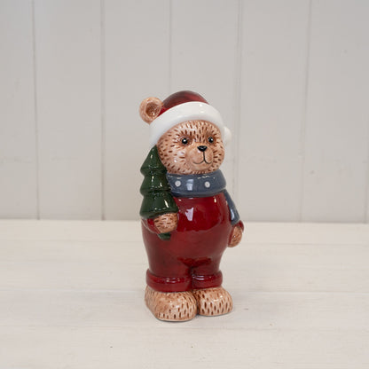 Satchville Bear in Traditional Red