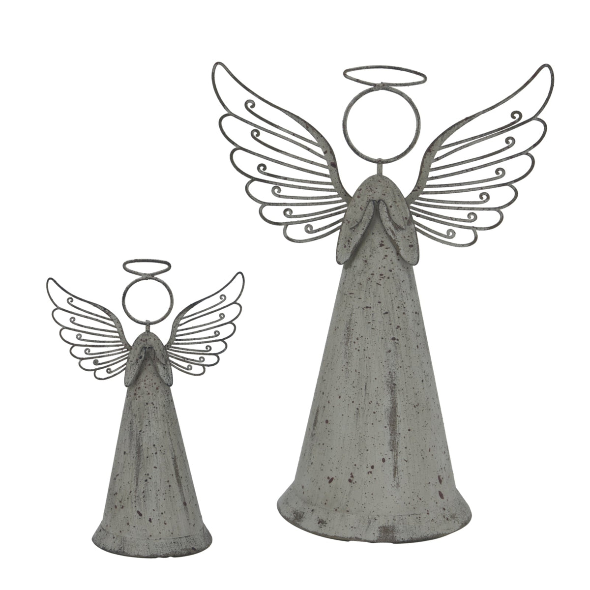 Rustic Metal Standing AngelSmall.