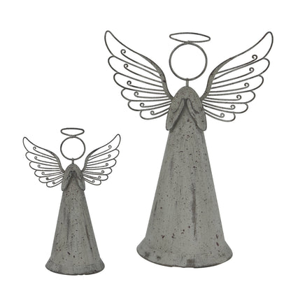 Rustic Metal Standing AngelSmall.