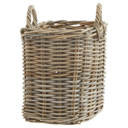 Set of 3 Kubu Rattan Square Storage BasketsSmall.