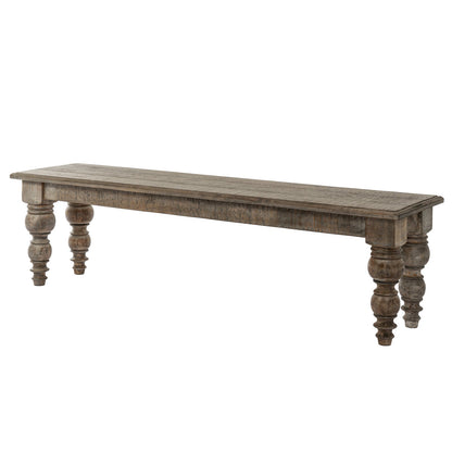 The Rutland Collection Rectangular BenchLarge.
