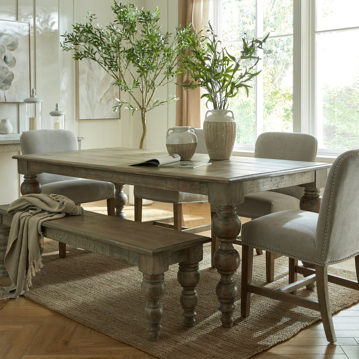 The Rutland Collection Rectangular Dining tableLarge.