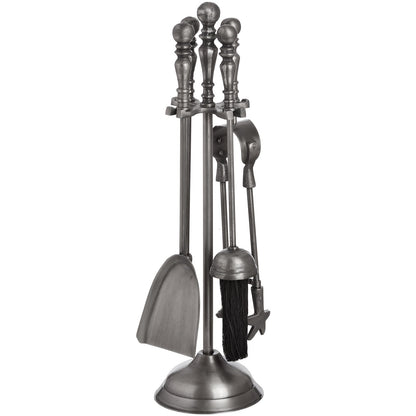 Traditional Companion Set In Antique PewterSmall.